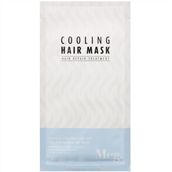 Meg Cosmetics, Cooling Hair Mask, 1 Sheet, 1.41 oz (40 g)
