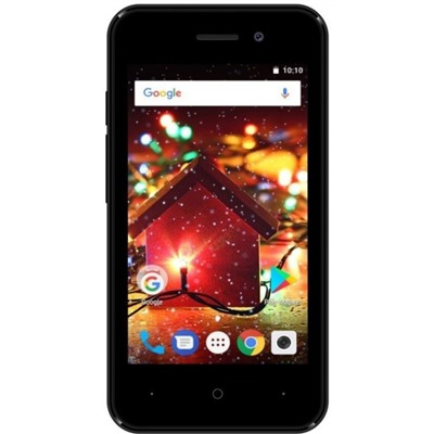 Смартфон Digma HIT Q401 Black, 8Gb, 2sim, 4" TN, 800х480, 2Mp, черный