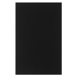 Картон целлюлозный чёрный тонированный, 1.5 мм, 20x30 см, Decoriton, 1015 г/м²