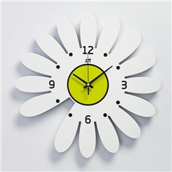 Часы настенные "Ромашка", плавный ход, 39х39 см