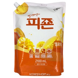 Кондиционер для белья с ароматом жёлтой мимозы Pigeon м/у, Корея, 2,1 л