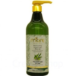 MORE Жидкое мыло увлажняющее Оливковое масло/Liquid moisturizing soap Olive Oil 760ml