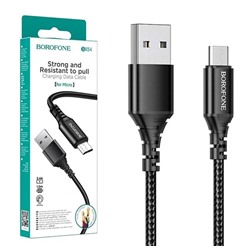 Кабель USB - Micro BOROFONE BX54 (черный) 1м