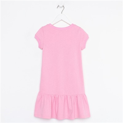 Платье для девочки, цвет розовый, рост 104