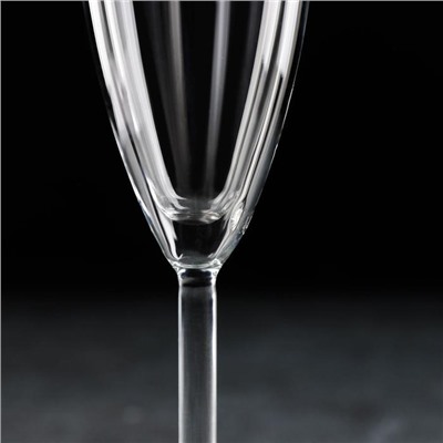 Бокал для шампанского с двойными стенками Magistro «Дуо», 100 мл, 5,2×5,2×22,5 см