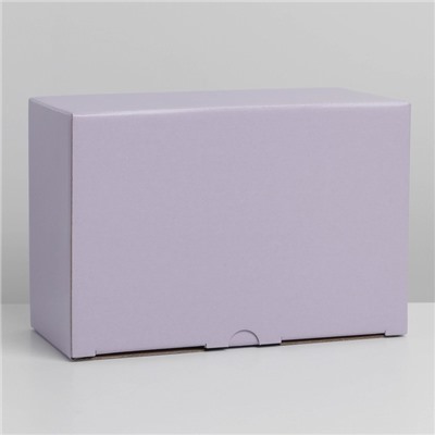 Коробка складная «Лавандовая», 30 х 23 х 12 см