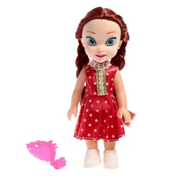 Кукла «Валерия», в пакете, цвет красный