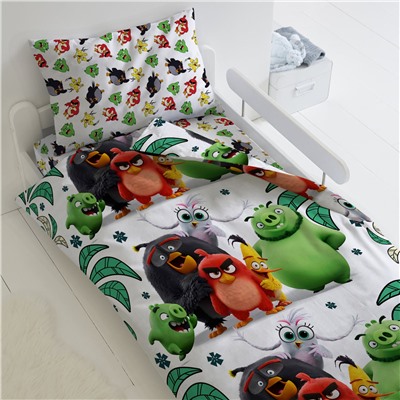 Комплект постельного белья "Angry Birds 2" Птичий остров