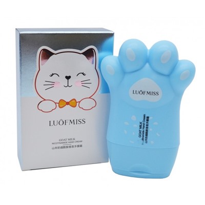 Luofmiss Goat Milk Nicotinamide Hand Cream Milk Крем для рук с экстрактом козьего молока, 80 гр