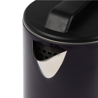 Чайник электрический HOMESTAR HS-1036, пластик, колба металл, 1.8 л, 1500 Вт, фиолетовый