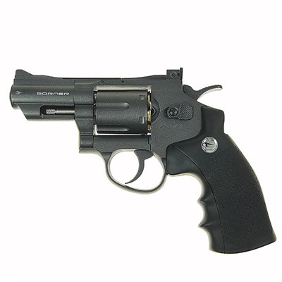 Револьвер пневматический BORNER Super Sport 708, кал. 4,5 мм (с картриджи 6 шт.), 8.4032, шт   14212