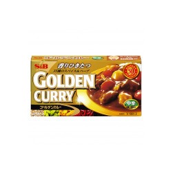 S&B. Концентрат соуса карри "Golden Curry" средне-острый, 198г 3528