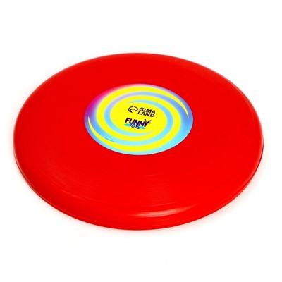 Летающая тарелка «Фрисби» 23 см, цвет красный