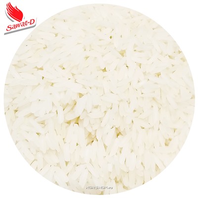 Органический белый рис Жасмин Хом мали (Hom Mali) т.м. SAWAT-D Таиланд 1 кг (фасован.)