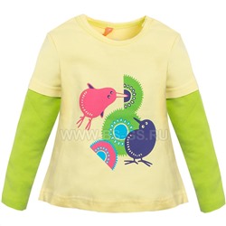 Лонгслив KOGANKIDS Birds для девочки