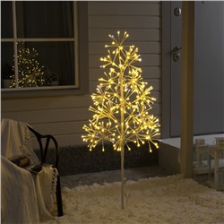 Светодиодное дерево «Ёлка» 1.5 м, 324 LED, мерцание, 220 В, свечение тёплое белое