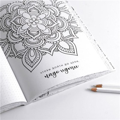 Ежедневник-смешбук с раскраской «Я могу всё», А5 80 листов