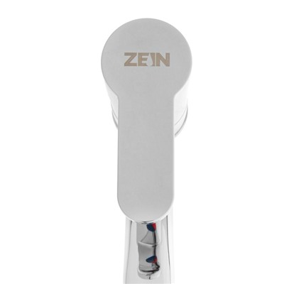 Смеситель для кухни ZEIN ZC2038, картридж керамика 35 мм, излив 20 см, без подводки, хром