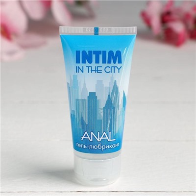 Гель-смазка INTIM in the city anal, на водной основе, без запаха, 60 мл