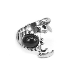 KL029-8 Кольцо Скорпион, размер 8 (18,5мм), цвет серебр.