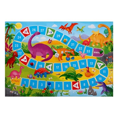 Игра-бродилка «Динозавры»