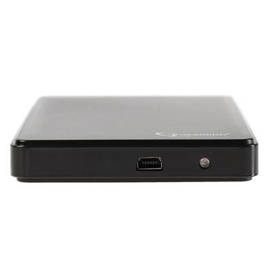 Внешний корпус 2.5" Gembird EE2-U3S-40P, черный, USB 3.0, SATA, пластик