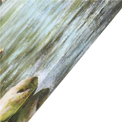 Картина-холст на подрамнике "Спуск к реке" 50х70 см