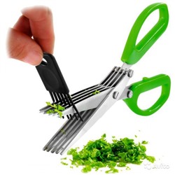 Ножницы для зелени c 5 лезвиями Ibr Новая цена