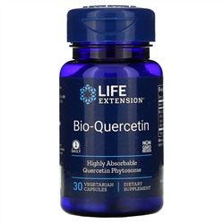 Life Extension, Био-кверцитин, 30 вегетарианских капсул