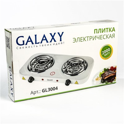 Плитка электрическая Galaxy GL 3004, 2000 Вт