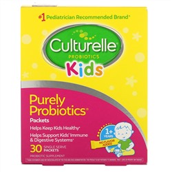 Culturelle, Для детей, чистые пробиотики, 30 порционных пакетиков