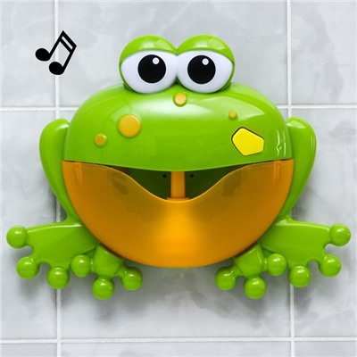 Игрушка для игры в ванне «Лягушка», пузыри