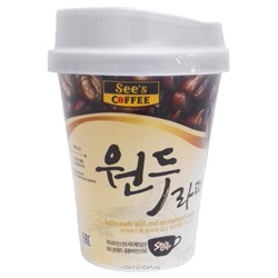 Корейский кофе Бинс Латте See's Coffee, Корея, 25 г