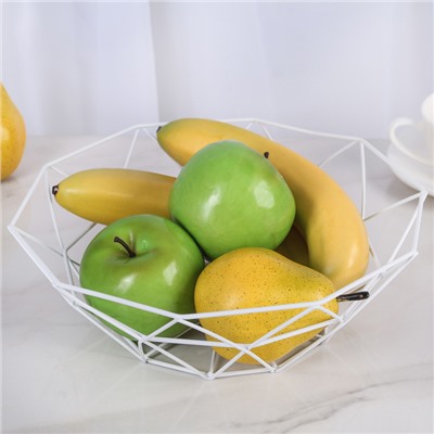 Ваза для фруктов Доляна «Геометрия», 25×25×8 см, цвет МИКС