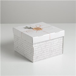 Коробка складная «Эко», 22х 22 х 15 см