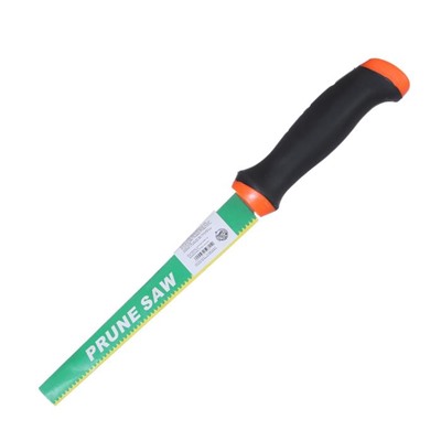 Ножовка садовая ручка двух компонентная пластик зеленая  см