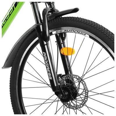 Велосипед 26" Progress модель Advance Disc RUS, цвет зелёный, размер рамы 17"