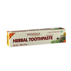 Зубная паста Патанджали травяная, 100 г