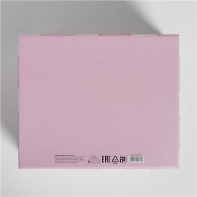 Складная коробка «Нежность», 31,2 × 25,6 × 16,1 см