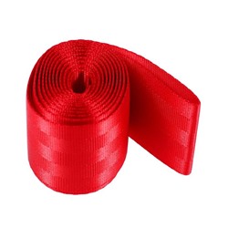 Нейлоновая лента, ремень 4.8 см × 3 м, красный
