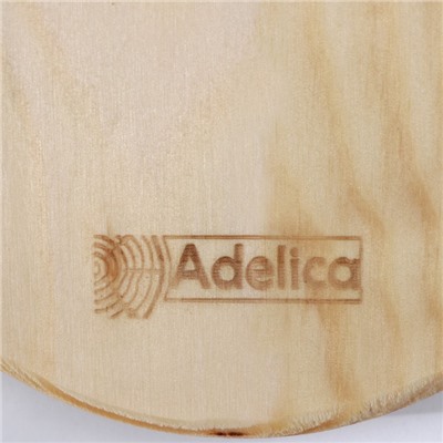 Менажница для подачи с соусницей Adelica, 30×20×1,8 см, берёза