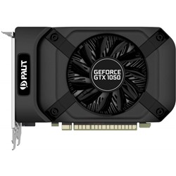 Видеокарта Palit GeForce GTX1050 (PA-GTX1050 StormX 2G) 2Gb 128bit GDDR5 1354/7000 Bulk