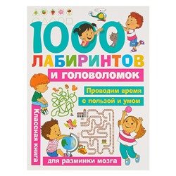 1000 лабиринтов и головоломок. Малышкина М. В., Дмитриева В. Г.