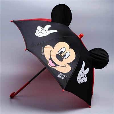Зонт детский с ушами «Отличное настроение», Микки Маус Ø 52 см