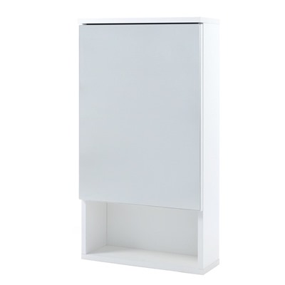 Зеркало-шкаф Вега 4502 белое, 45 х 13,6 х 70 см