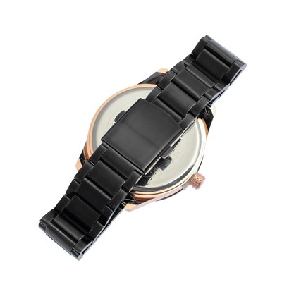 Часы наручные мужские FORRAD, d=5.2 см, металлический ремешок, с календарём