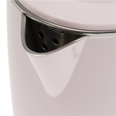 Чайник электрический Irit IR-1302, металл, 1.8 л, 1500 Вт, розовый
