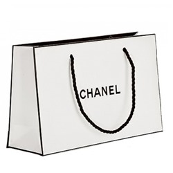 Подарочный пакет Chanel (25x35) широкий