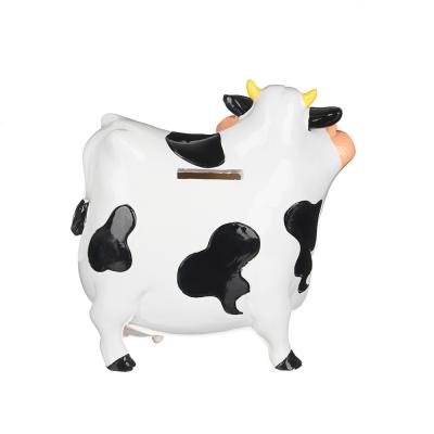 Копилка в виде коровки, полистоун, 10-21 см, 2 дизайна