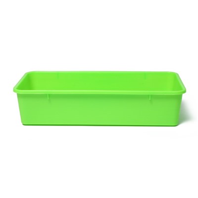 Ящик для рассады, 40 × 20.5 × 9.5 см, салатовый